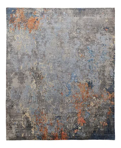 Feizy Gia 8706946f Area Rug, 7'9 X 9'9 In Gray
