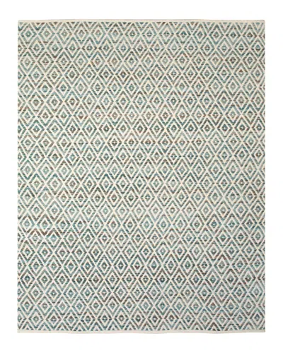 Feizy Gobi Hand-knotted Rug In Green