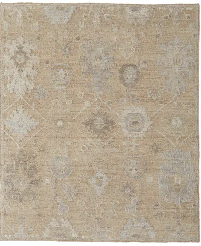 Feizy Grafton 69f8f 5'6"x8'6" Area Rug In Neutral