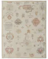Feizy Grafton 69flf 5'6"x8'6" Area Rug In Neutral