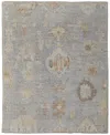 Feizy Grafton 69fmf 2'x3' Area Rug In Gray