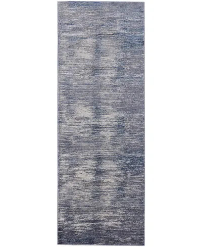 Feizy Indio 39gxf 2'10"x7'10" Runner Area Rug In Blue