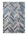 Feizy Indio 39h1f Area Rug, 1'8 X 2'10 In Navy Beige