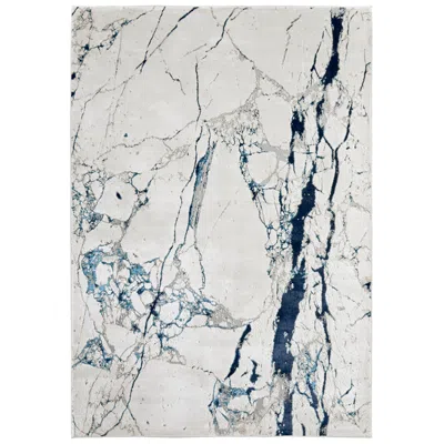 Feizy Indio Abstract Indoor Ivory Area Rug 39gwf 6'-7" X 9'-6"