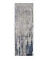 Feizy Indio Ind39gyf Runner Area Rug, 2'10 X 7'10 In Tan/blue