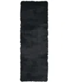 Feizy Indochine 4550f 2'6"x6' Area Rug In Black