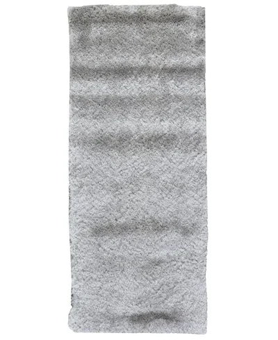 Feizy Indochine 4550f 2'6"x6' Area Rug In Gray