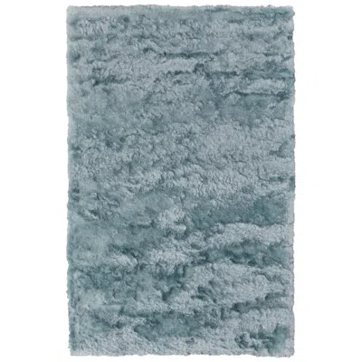 Feizy Indochine Solid Hand Tufted Blue Area Rug 4550f 4'-9" X 7'-6"