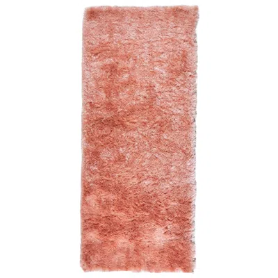 Feizy Indochine Solid Hand Tufted Pink Area Rug 4550f 2'-6" X 6'