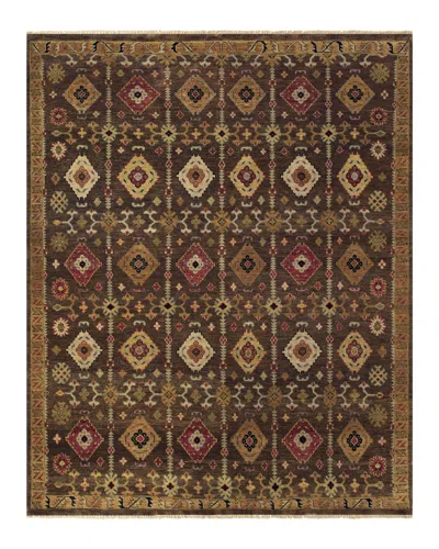 Feizy Isabella Hand-knotted Rug In Brown