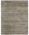 Feizy Jameson 39r8f 7'10"x10' Area Rug In Green