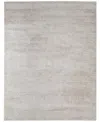 Feizy Jameson 39r8f 9'0"x12'0" Area Rug In Gray