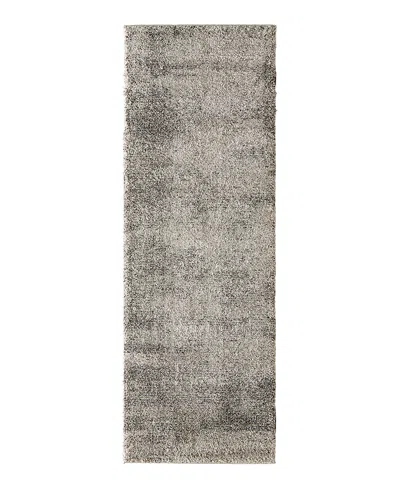 Feizy Jameson Jms39r8f Runner Area Rug, 2'6x7'3 In Gray