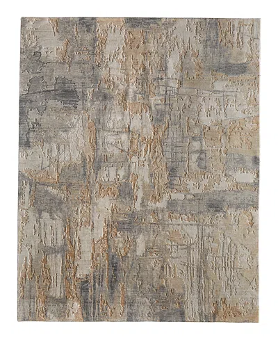 Feizy Jaxson Jxn39pxf Area Rug 9' X 12' In Brown