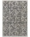 Feizy Kaia 39huf 7'10"x9'6" Area Rug In Gray