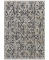 Feizy Kaia 39huf Rug Collection In Ivory,gray