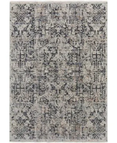 Feizy Kaia 39huf Rug Collection In Ivory,gray