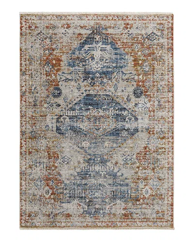 Feizy Kaia 39hwf Area Rug, 2' X 3' In Blue Red