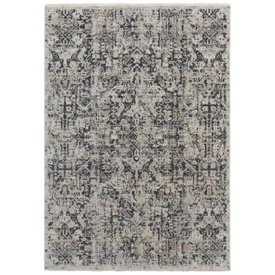 Feizy Kaia Distressed Indoor Ivory Area Rug 39huf 7'-10" X 9'-6"