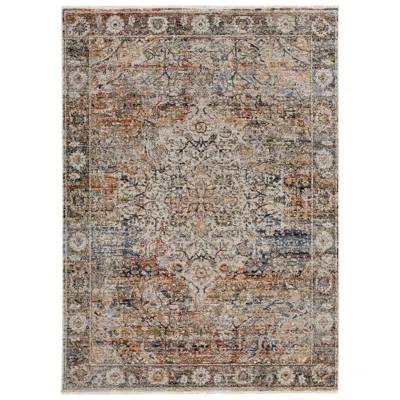 Feizy Kaia Medallion Indoor Tan Area Rug 39gmf 3' X 5' In Brown
