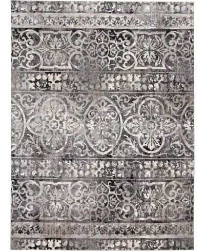 Feizy Kano 3871f 7'10"x10' Area Rug In Gray