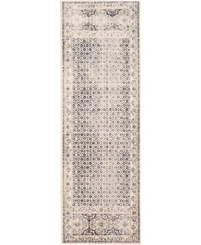 Feizy Kano 3874f 2'7"x8' Runner Area Rug In Ivory