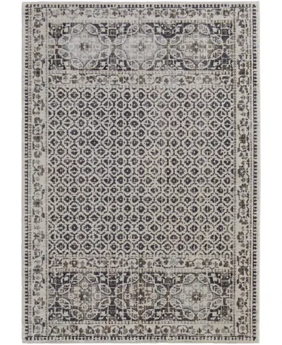Feizy Kano 3874f 7'10"x10' Area Rug In Gray