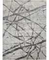 Feizy Kano 3877f 4'3"x6'3" Area Rug In Taupe,gray