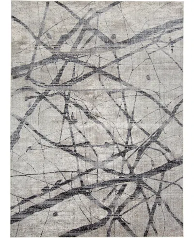 Feizy Kano 3877f 7'10"x10' Area Rug In Gray