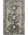 Feizy Kano 39ljf 5'3"x7'6" Area Rug In Ivory