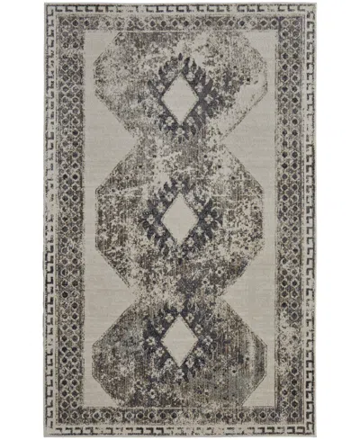Feizy Kano 39ljf 7'10"x10' Area Rug In Gray