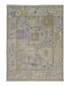 Feizy Karina 6791f Area Rug, 7'9 X 9'9 In Silver/grey