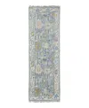Feizy Karina 6791f Runner Area Rug, 2'6 X 8' In Silver/grey