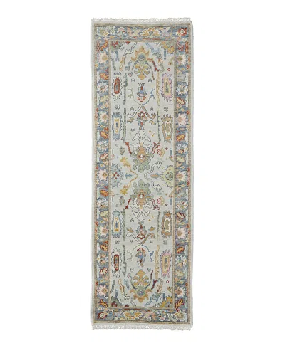 Feizy Karina 6794f Runner Area Rug, 2'6 X 8' In Blue/ Mult