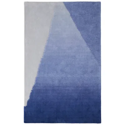 Feizy Katya Geometric Hand Tufted Blue Area Rug 2' X 3'