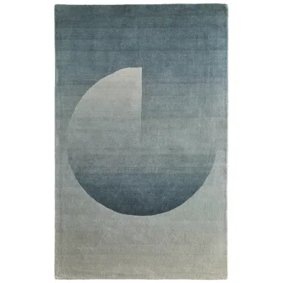 Feizy Katya Geometric Hand Tufted Blue Area Rug 2' X 3'