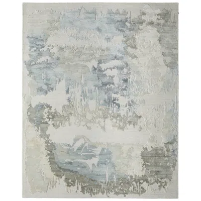Feizy Kendall Abstract Hand Tufted Ivory Area Rug 8a62f 2' X 3' In Multi