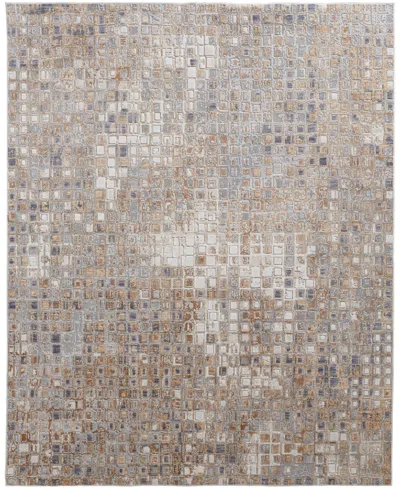 Feizy Laina 39g0f 3'x5' Area Rug In Tan,ivory