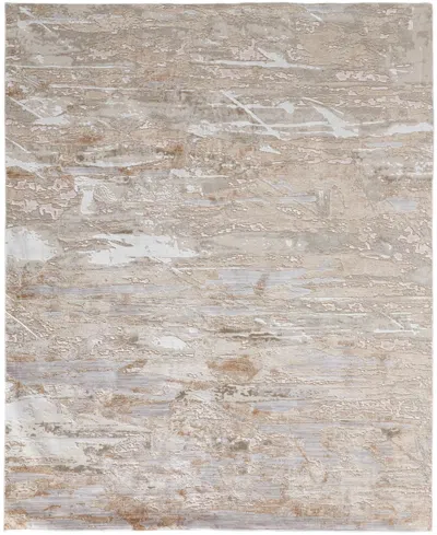 Feizy Laina 39g5f 4'x6' Area Rug In Tan,ivory