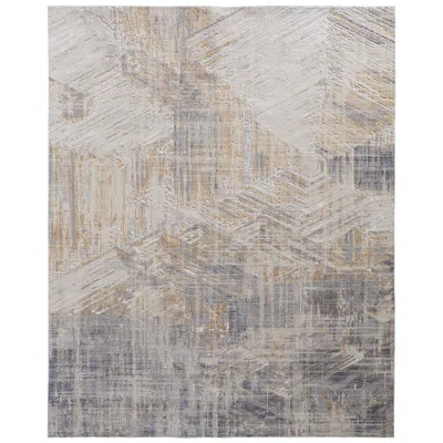 Feizy Laina 39g6f 5'x7'10" Birch And Silver Gray Area Rug