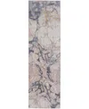 Feizy Laina 39g8f 3'x8' Runner Area Rug In Tan,blue