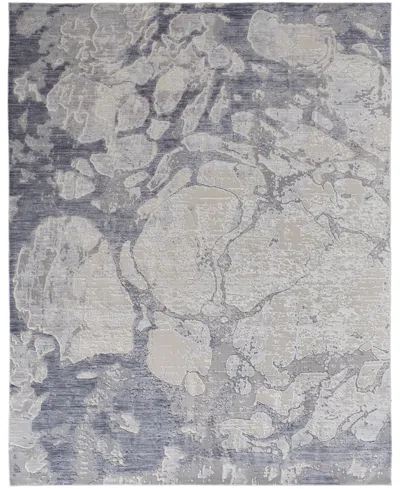 Feizy Laina 39g8f 4'x6' Area Rug In Ivory,blue