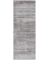 Feizy Laina 39gaf 3'x10' Runner Area Rug In Taupe,gray