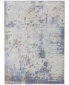Feizy Laina 39ghf Rug Collection In Ivory,gray