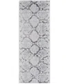 Feizy Laina 39gif 3'x10' Runner Area Rug In Gray