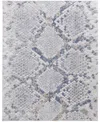 Feizy Laina 39gif 7'10"x9'6" Area Rug In Gray