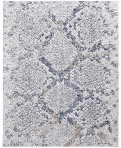 Feizy Laina 39gif 7'10"x9'6" Area Rug In Gray