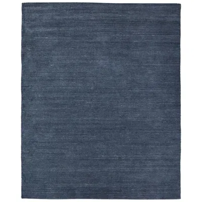 Feizy Lakewood Solid Hand Woven Blue Area Rug 8a23f 2' X 3'