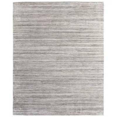 Feizy Lakewood Solid Hand Woven Gray Area Rug 8a23f 8' X 10'