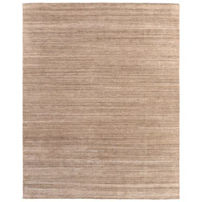 Feizy Lakewood Solid Hand Woven Tan Area Rug 8a23f 2' X 3' In Brown